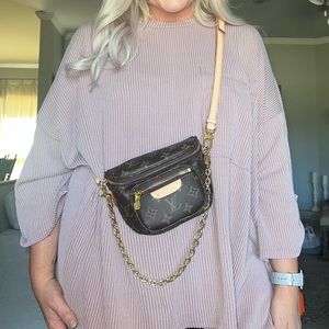 Inspired L V Mono Bumbag NEW with dust bag